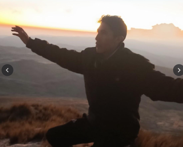 Caminata en los Andes