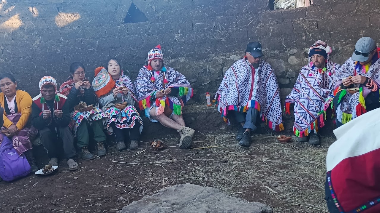 Comunidad unida en el Ande
